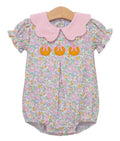 pumpkin floral bubble 12m