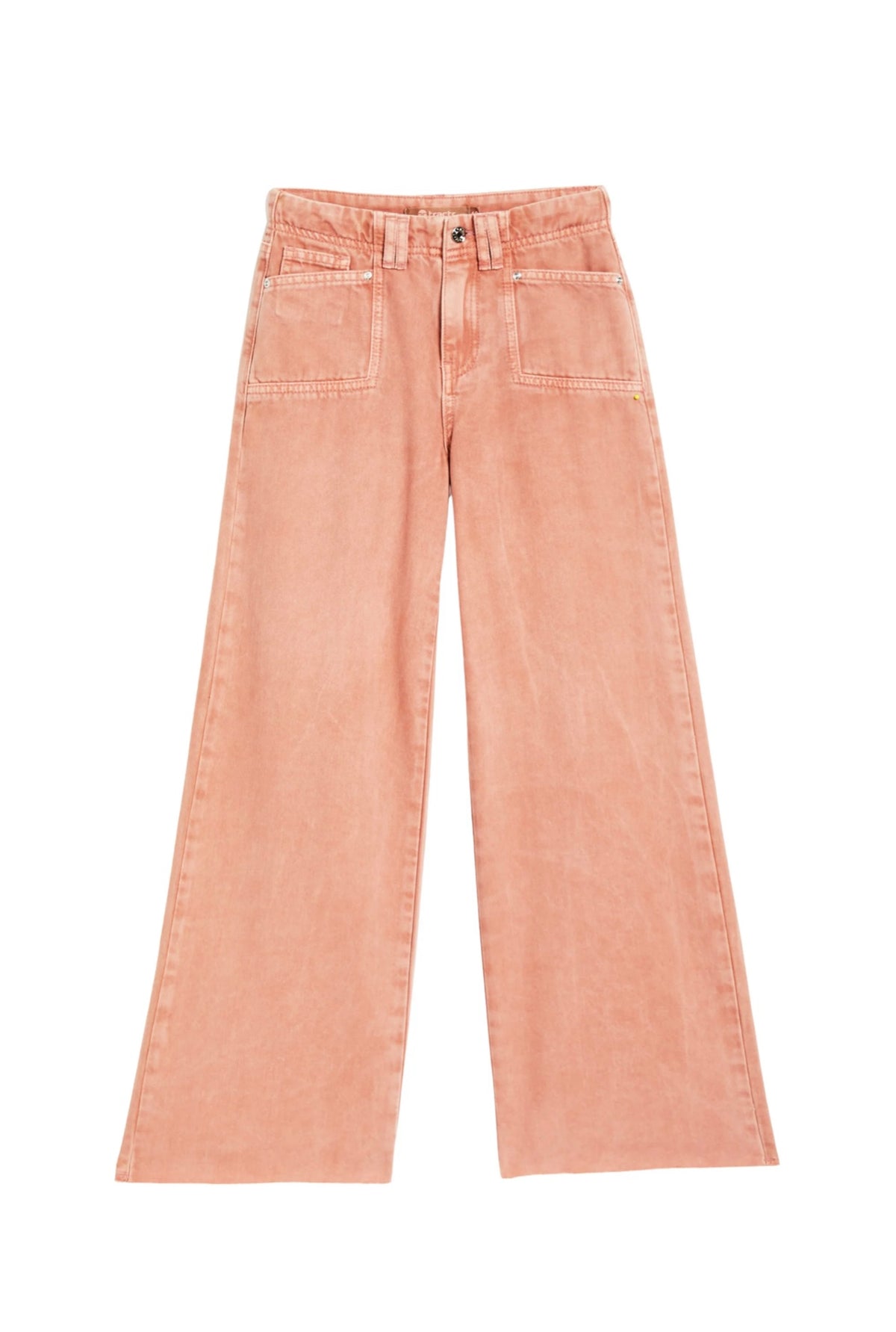 dusty rose denim jean