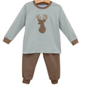 deer pant set 2t
