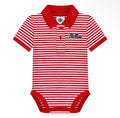 ole miss striped bodysuit