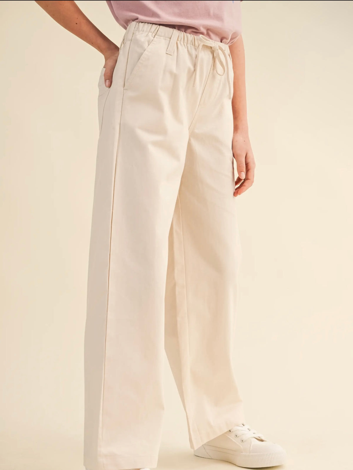 TWEEN KIDS GIRLS WIDE LEG PULL ON PANTS