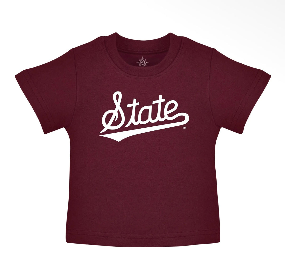 maroon short sleeve
