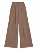pleated front pant chocolate lava
