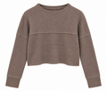 rib pullover nutmeg