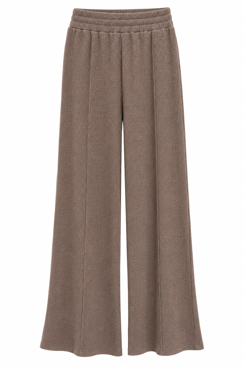 ribbed seam pants nutmeg