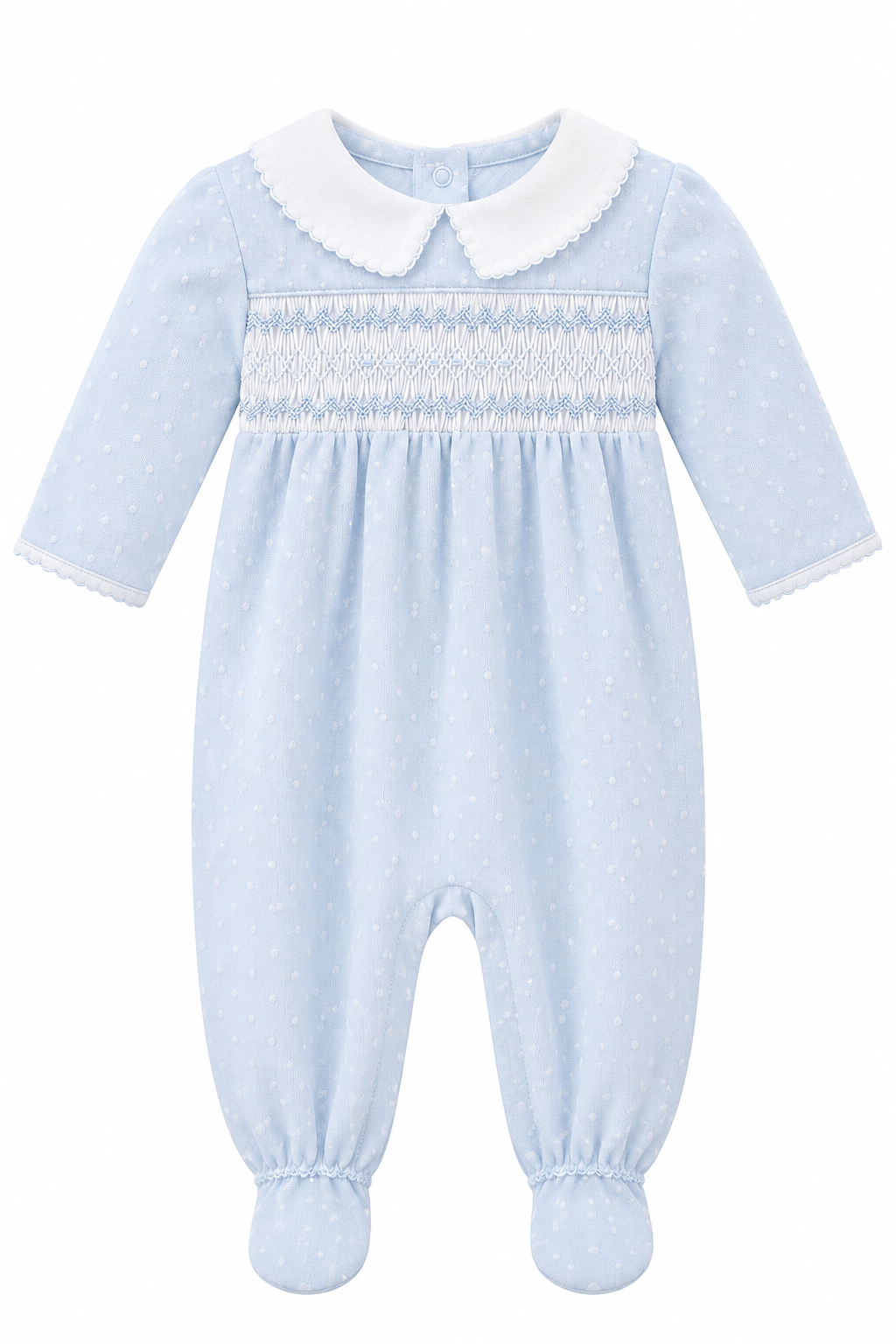 Lucas Classics Smocked Footie