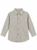 brown stripes polo boys shirt