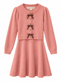 Organic Button Front Sweater Dress