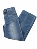 front seam jeans