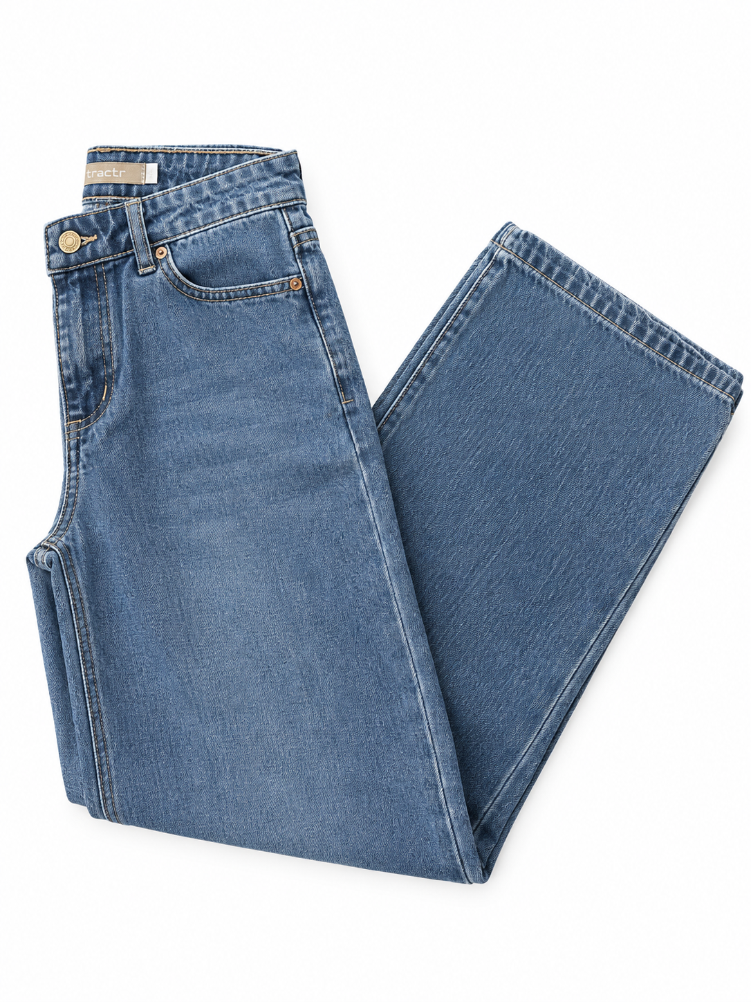 dark wide leg jean