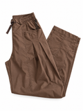 barrel trouser chocolate lava
