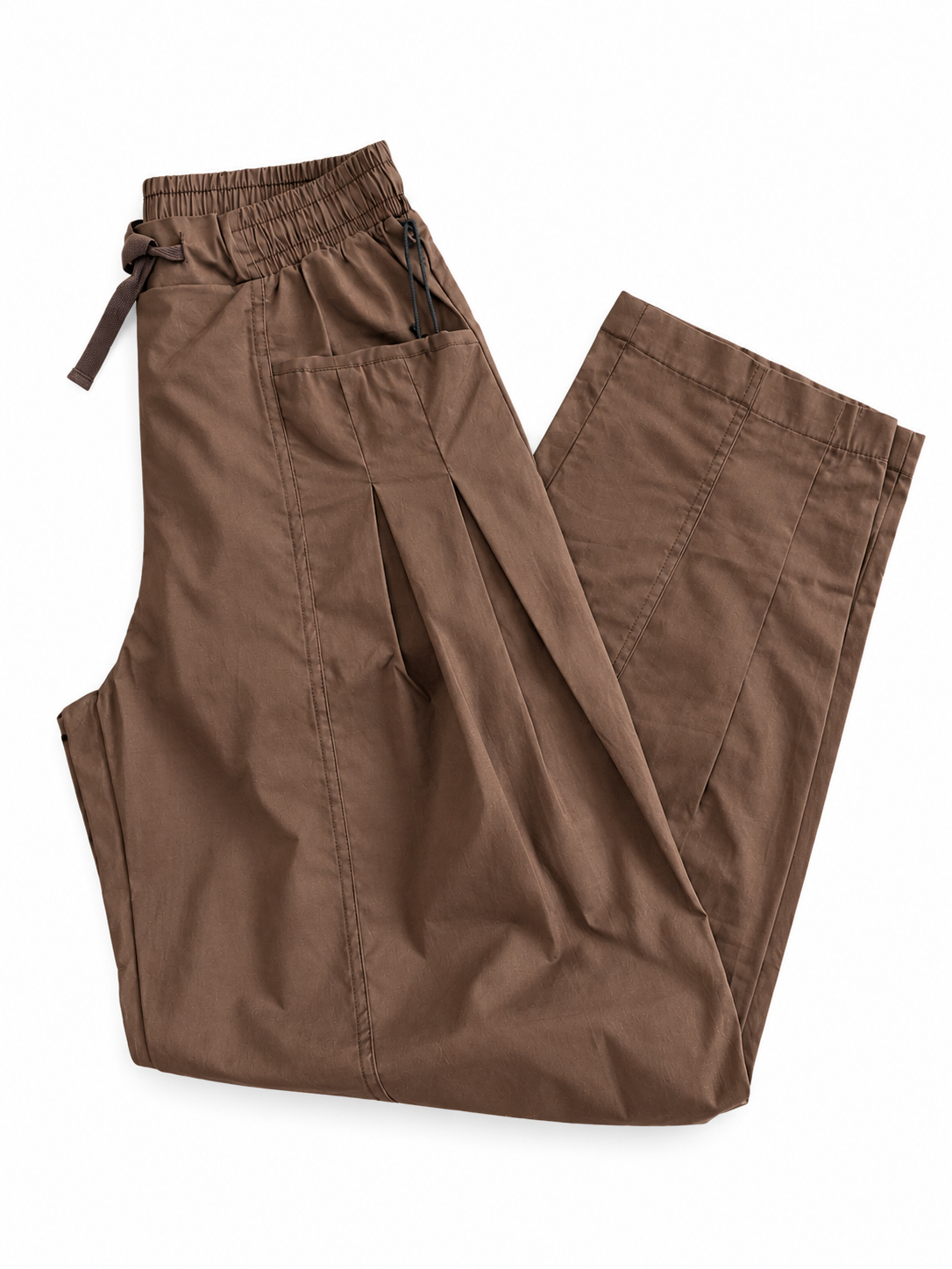 barrel trouser chocolate lava
